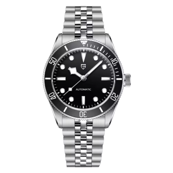 PAGANI DESIGN BB58 Jubilé Bracelet de Luxe Montre Automatique Hommes NH35 Affaires Mécanique Étanche 100M