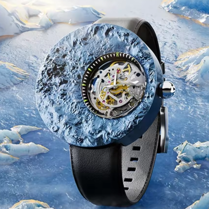 NOVAMOS Modules de Montre en Titane pour Homme, Montres Automatiques, Montres-Bracelets Mécaniques, Horloges Shoous, Édition Limitée, Marque Supérieure, Luxe